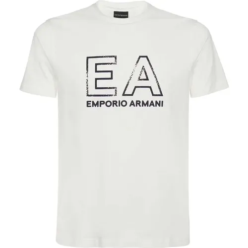 Classic Cotton T-Shirt , male, Sizes: 2XL - Emporio Armani - Modalova