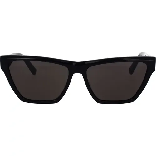 Monogram SL M103 002 Cat-Eye Sunglasses , female, Sizes: 58 MM - Saint Laurent - Modalova