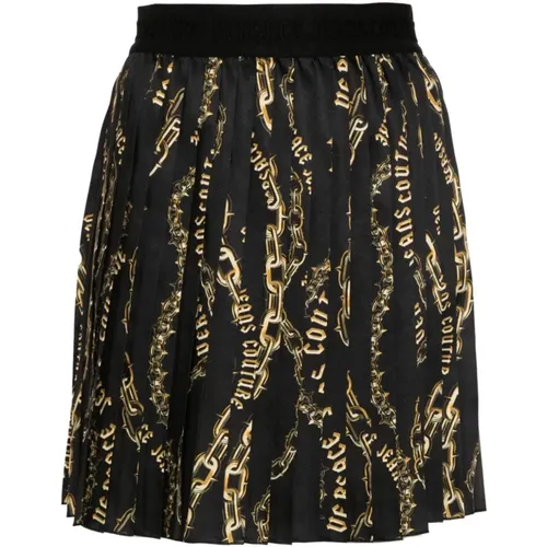 Short Skirt Women's Fashion , female, Sizes: XS, 3XS, S, 2XS - Versace Jeans Couture - Modalova