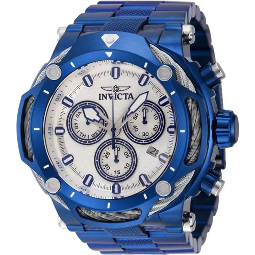 Bolt 42195 Men's Quartz Watch - 60mm , male, Sizes: ONE SIZE - Invicta Watches - Modalova
