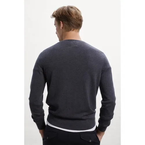 Dark Grey Ferro Knit Sweater , male, Sizes: L - Ecoalf - Modalova