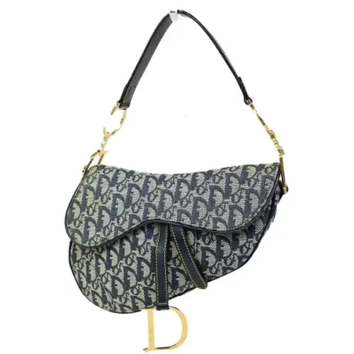 Pre-owned Canvas shoulder-bags , female, Sizes: ONE SIZE - Dior Vintage - Modalova