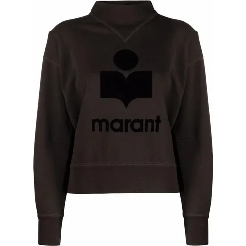 Faded Logo Print Sweatshirt , female, Sizes: S - Isabel Marant Étoile - Modalova