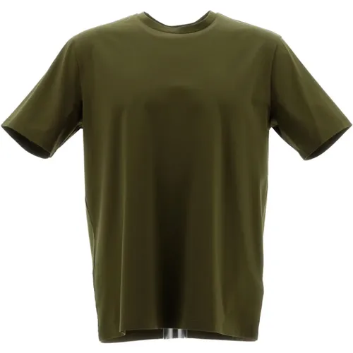 T-Shirt Uomo , male, Sizes: S - Herno - Modalova