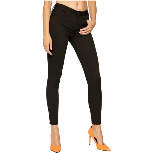 Schwarze elegante Hose Chic Style , Damen, Größe: W29 - Liu Jo - Modalova