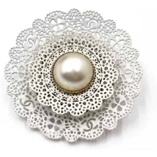 Pre-owned Fabric brooches , female, Sizes: ONE SIZE - Chanel Vintage - Modalova