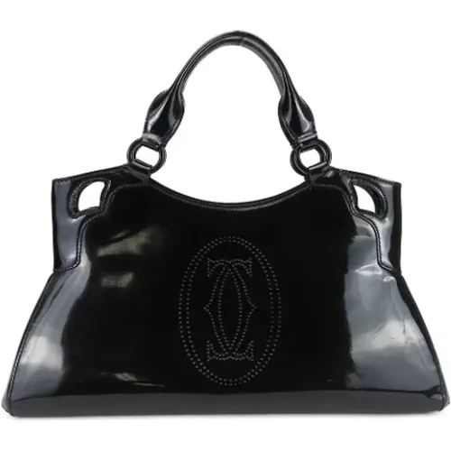 Pre-owned Leather totes , female, Sizes: ONE SIZE - Cartier Vintage - Modalova