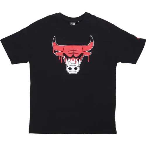 NBA Drip Logo Tee - Chibul , Herren, Größe: XL - new era - Modalova