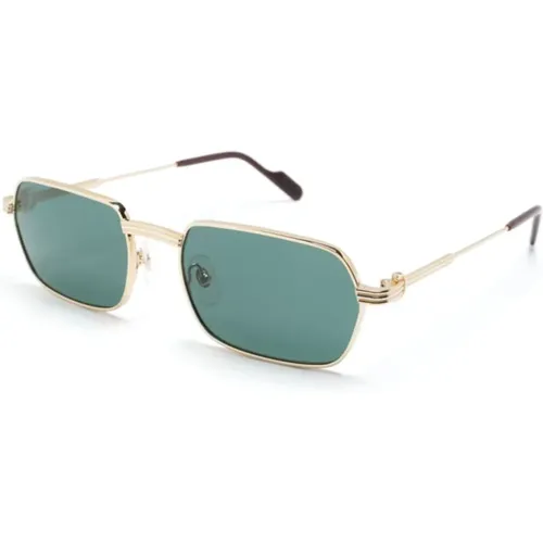 Ct0463S 002 Sunglasses , male, Sizes: 56 MM - Cartier - Modalova