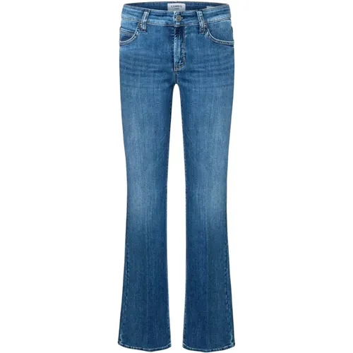 Blaue Flared Jeans Alltagsstil , Damen, Größe: 3XL - CAMBIO - Modalova