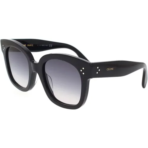 Geometric Sunglasses with Grey Gradient Lenses , female, Sizes: 54 MM - Celine - Modalova