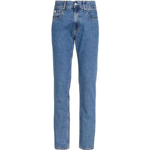 Denim-Hosen für Stilvolle Outfits , Herren, Größe: W34 - Calvin Klein Jeans - Modalova