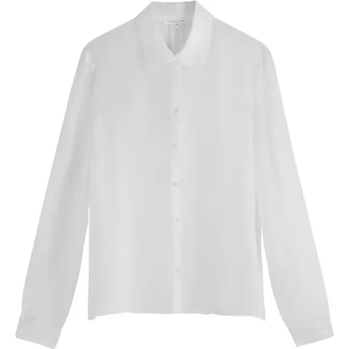 Bluse Seiden voile bluse , Damen, Größe: M - PATRIZIA PEPE - Modalova