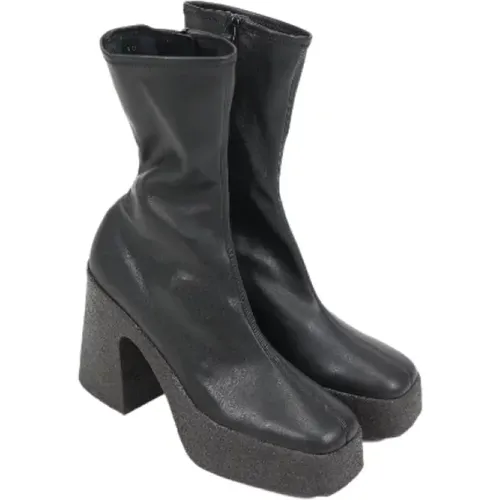 Pre-owned Leder boots , Damen, Größe: 40 EU - Stella McCartney Pre-owned - Modalova