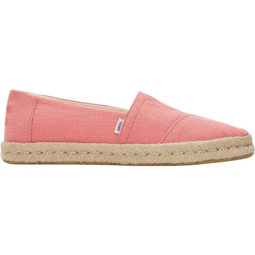 Rope 2.0 Loafers Rosa , Damen, Größe: 37 EU - TOMS - Modalova