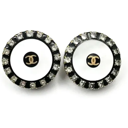 Pre-owned Metal earrings , female, Sizes: ONE SIZE - Chanel Vintage - Modalova