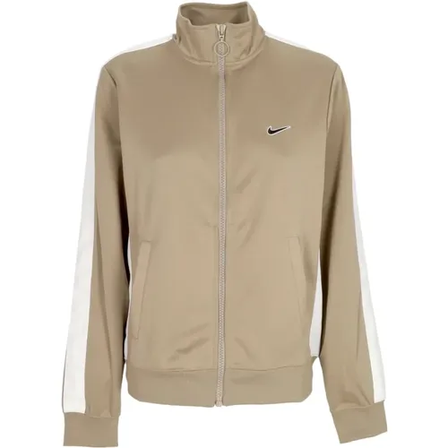 Poly-knit Swoosh Tracksuit Jacket , female, Sizes: S, XS, L, M - Nike - Modalova