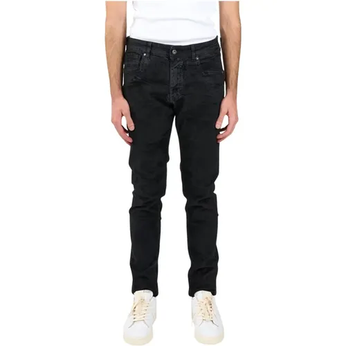 Samt Skinny Jeans , Herren, Größe: W36 - Salvatore Santoro - Modalova