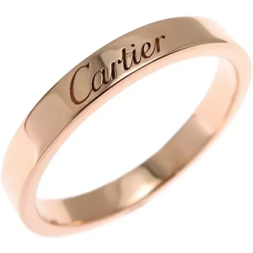 Pre-owned Rose Gold rings , female, Sizes: ONE SIZE - Cartier Vintage - Modalova