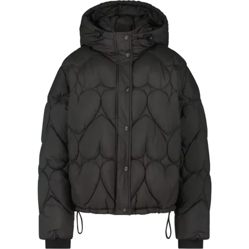 Herzdruck Puffer Jacke , Damen, Größe: XS - Fabienne Chapot - Modalova