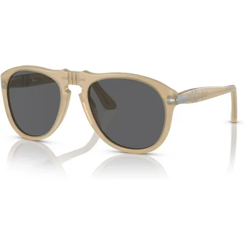 Opal Yellow Sunglasses - Grey Lenses , male, Sizes: ONE SIZE - Persol - Modalova