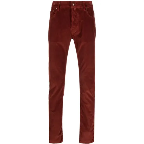 Handmade Bard Corduroy Pants , male, Sizes: W33 - Jacob Cohën - Modalova