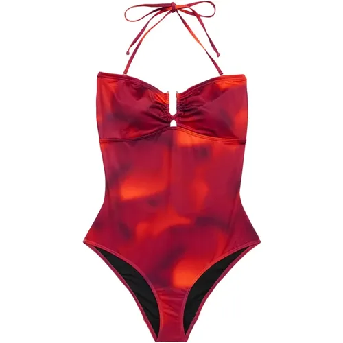 Red Fire Swimsuit Accessory , female, Sizes: L, M, XS, S, XL - Gestuz - Modalova
