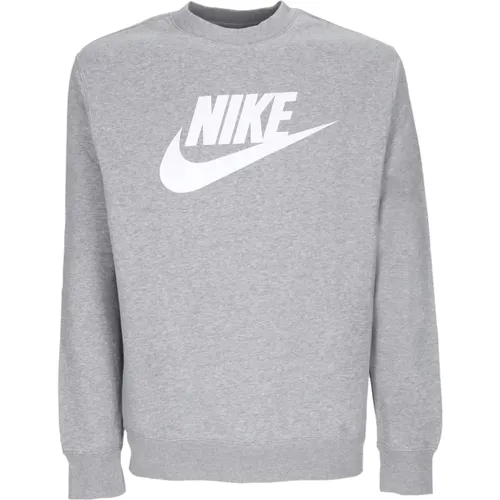 Sportswear Club Graphic Crewneck Sweatshirt , Herren, Größe: M - Nike - Modalova