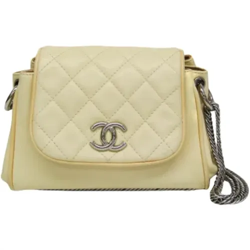 Pre-owned Leather chanel-bags , female, Sizes: ONE SIZE - Chanel Vintage - Modalova