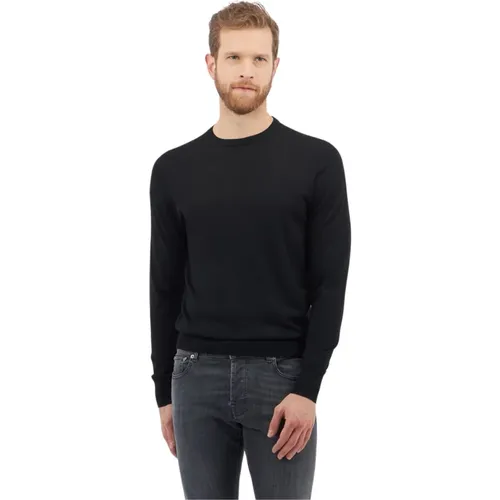 Merino Wool Crew-Neck Sweater , Herren, Größe: M - Brooks Brothers - Modalova