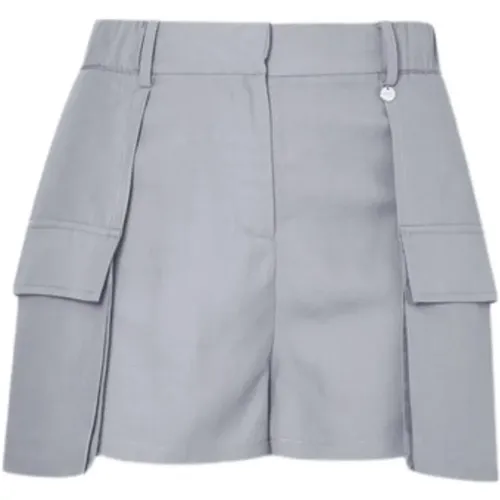 Cargo Shorts mit Maxi-Taschen , Damen, Größe: L - Liu Jo - Modalova