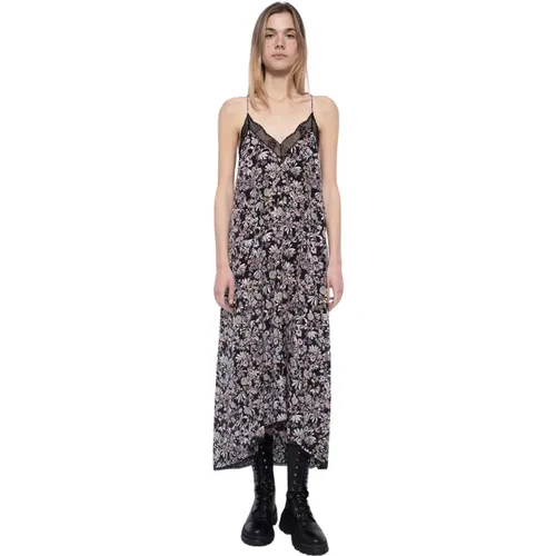 Silk Printed Dress for Women , female, Sizes: S - Zadig & Voltaire - Modalova