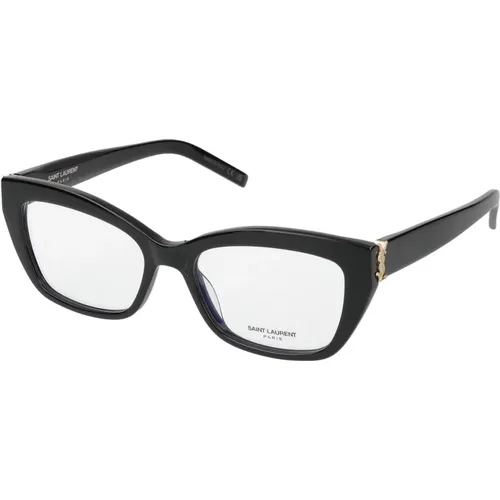 Fashion Eyeglasses SL M117 , female, Sizes: 53 MM - Saint Laurent - Modalova