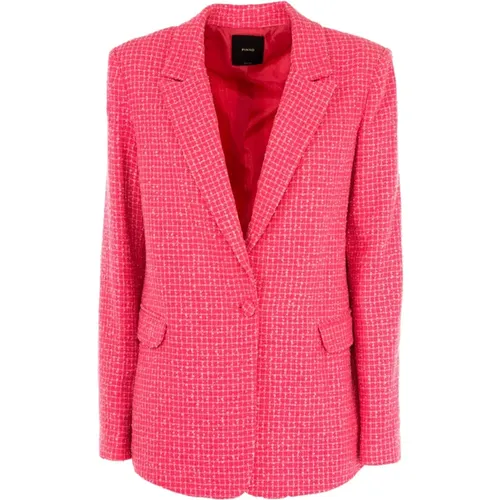 Damen Blazer Bubble /Viola Sommer , Damen, Größe: XS - pinko - Modalova