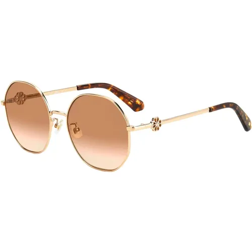 Sunglasses VENUS/F/S,Gold/Grey Shaded Venus Sunglasses - Kate Spade - Modalova