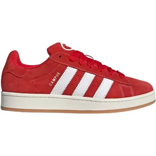 Rote Campus Sneakers , Herren, Größe: 40 1/2 EU - Adidas - Modalova