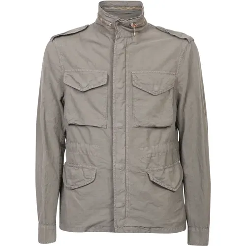 Flap pockets jacket , male, Sizes: XL, 2XL - Original Vintage - Modalova