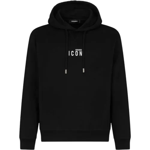 Ikonic Logo Mini Kapuzenpullover , Herren, Größe: S - Dsquared2 - Modalova