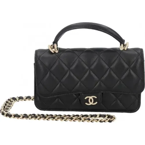 Pre-owned Leather chanel-bags , female, Sizes: ONE SIZE - Chanel Vintage - Modalova