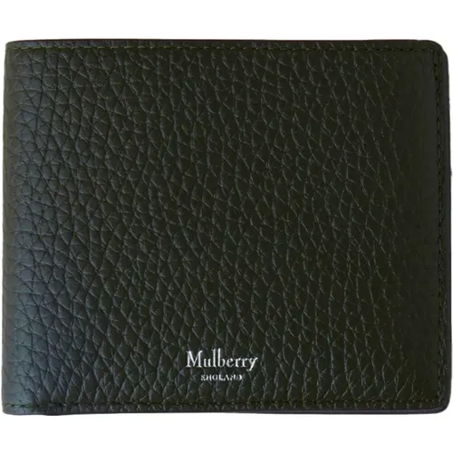 Heritage 8 Card Wallet, Dunkelgrün , unisex, Größe: ONE Size - Mulberry - Modalova