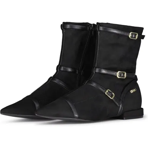 Elegante Stiefeletten mit Riemen , Damen, Größe: 39 EU - Liu Jo - Modalova