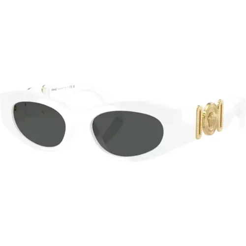 Stylish Sunglasses Frame Dark Lenses , unisex, Sizes: 51 MM - Versace - Modalova