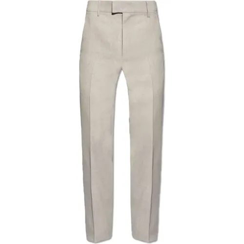 Pleat-front trousers , male, Sizes: W44, W42 - Ami Paris - Modalova