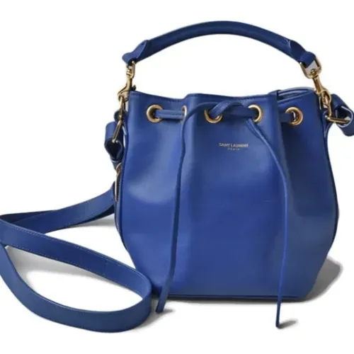 Gebrauchte Blaue Leder Saint Laurent Tasche - Saint Laurent Vintage - Modalova