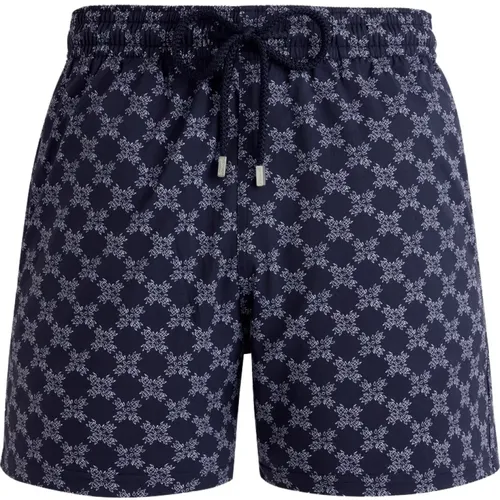 Monogramm Badehose Navy Blau , Herren, Größe: 2XL - Vilebrequin - Modalova