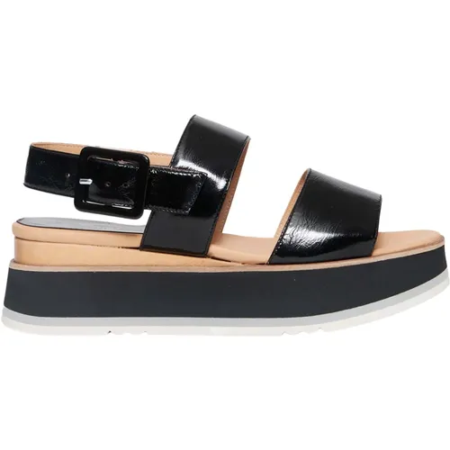 Patent Leather Wedge Sandals , female, Sizes: 7 UK - Paloma Barceló - Modalova