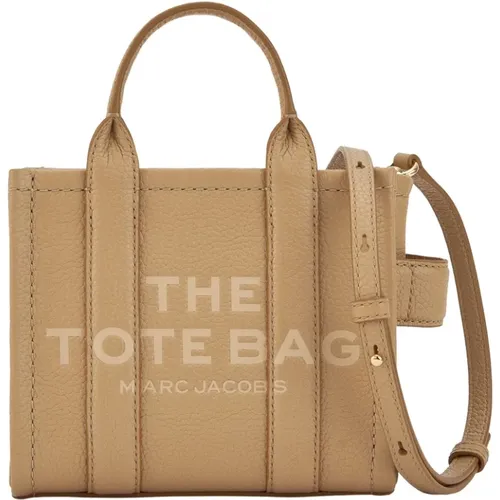 Braune Logo Tote Tasche , Damen, Größe: ONE Size - Marc Jacobs - Modalova