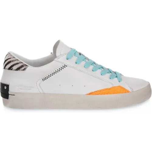 Casual Fabric Sneakers , female, Sizes: 7 UK - Crime London - Modalova