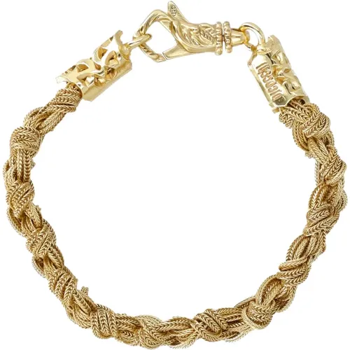 Men`s Acries Jewelry Gold Ss23 , male, Sizes: S, L, M - Emanuele Bicocchi - Modalova