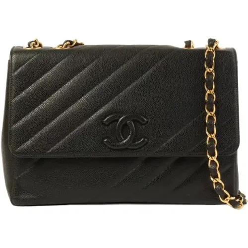 Pre-owned Leather chanel-bags , female, Sizes: ONE SIZE - Chanel Vintage - Modalova